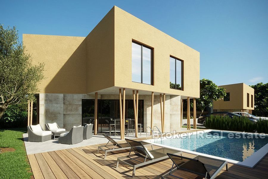 Novigrad Semidetached house with pool