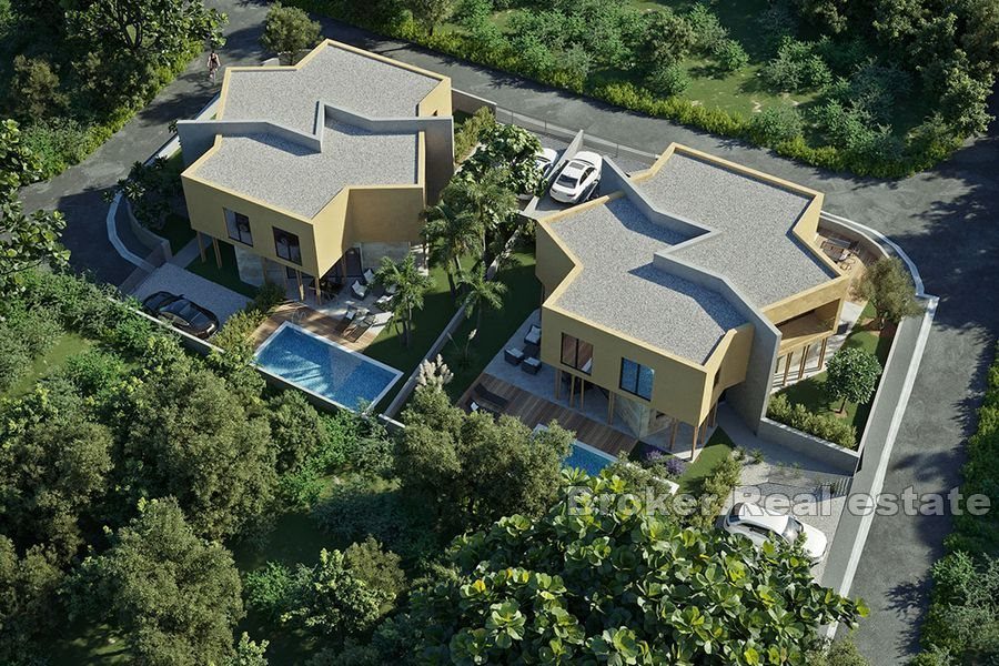 Novigrad Semidetached house with pool